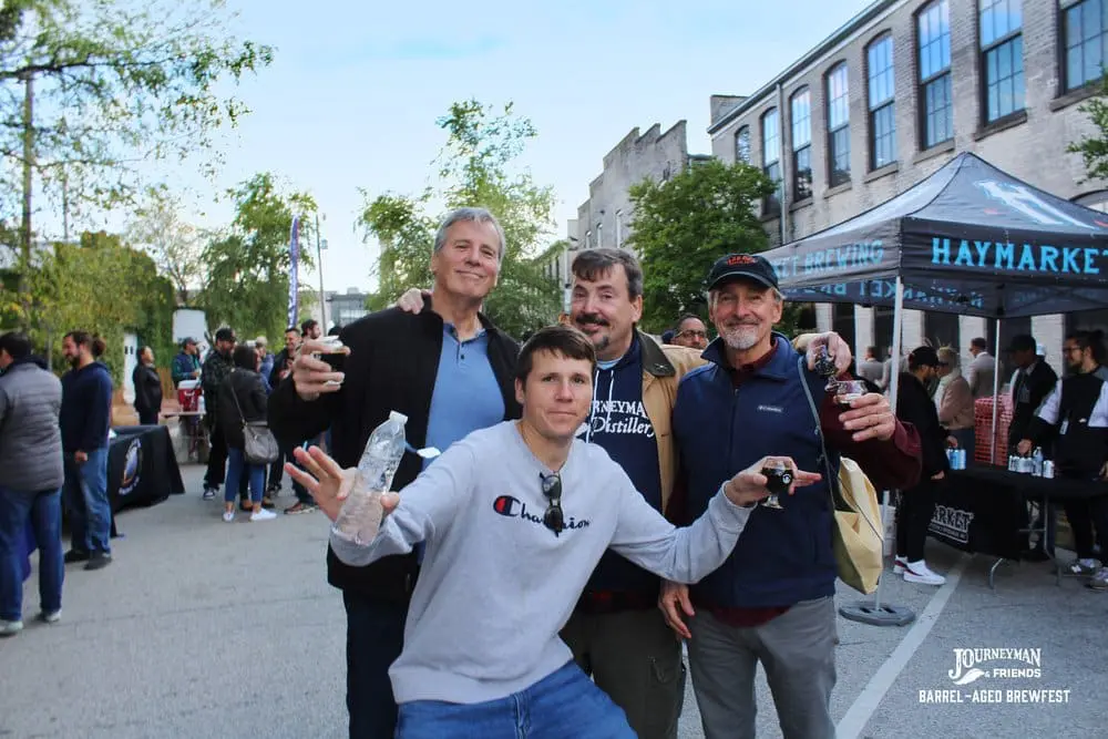 Beer Fest Attendees