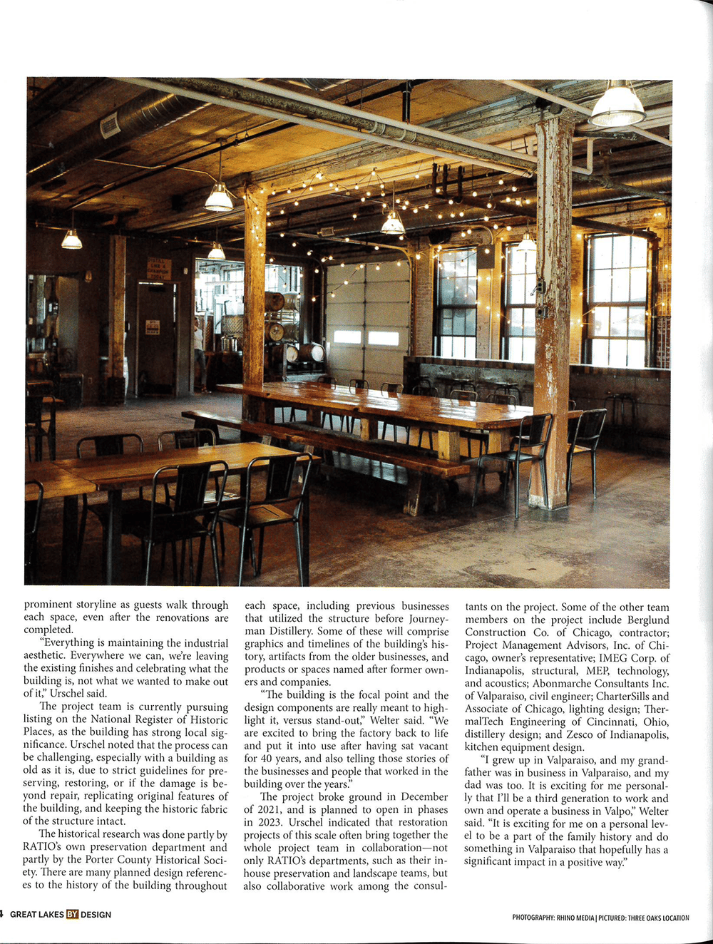Journeyman Distillery Interior