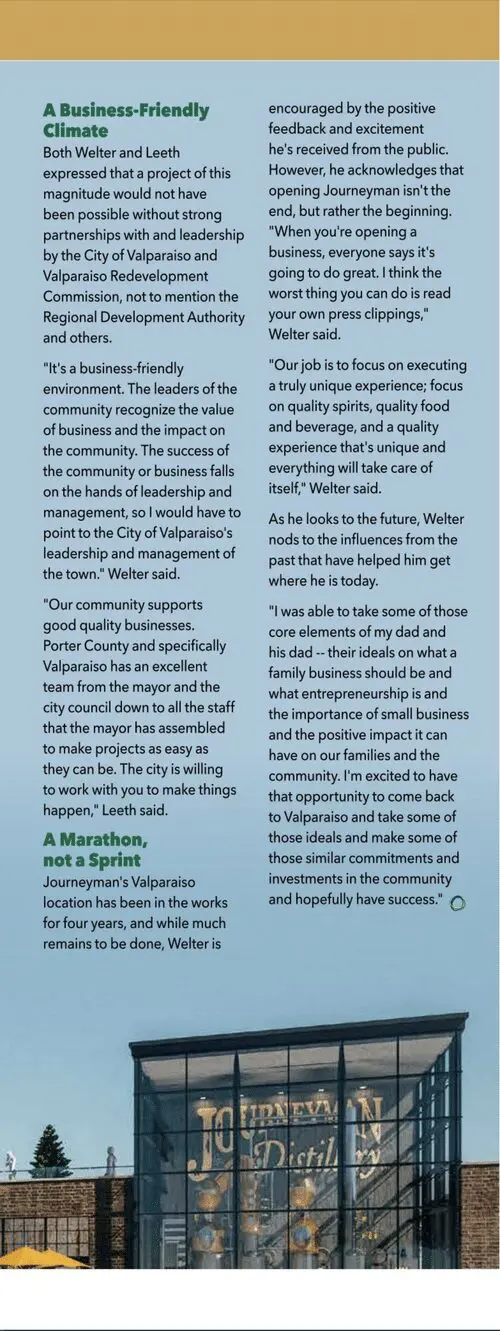 Journeyman Distillery Article