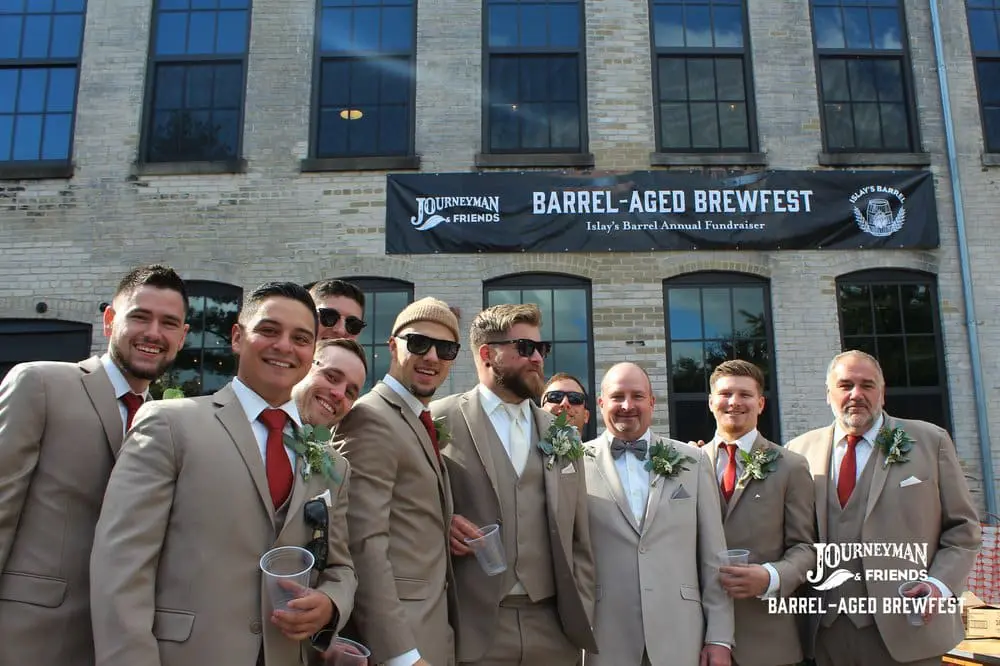 Barel-Aged Brewfest Attendees in Suites