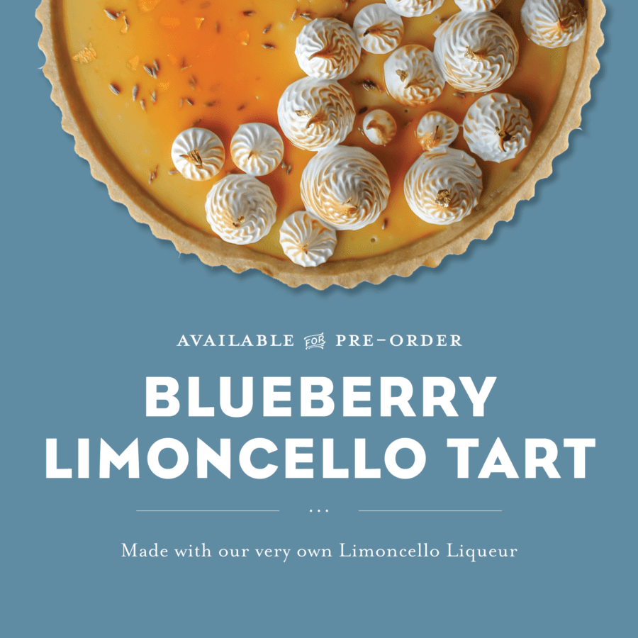 Easter Blueberry Limoncello Tart