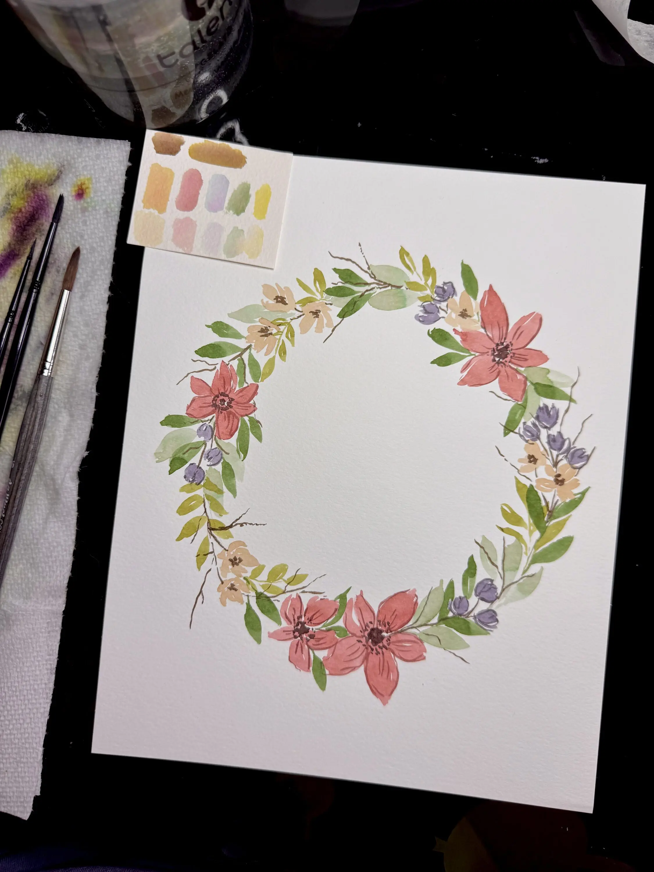 Rustic Spring Wreath