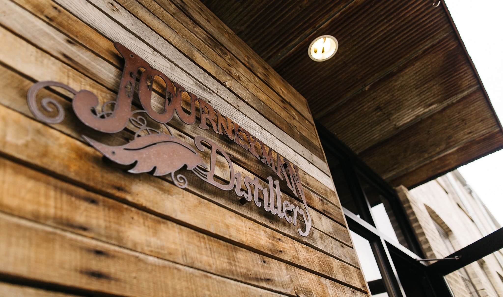 Journeyman Distillery Sign