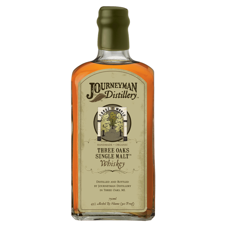 Three Oaks Single Malt Whiskey Single Malt Whiskey Journeyman