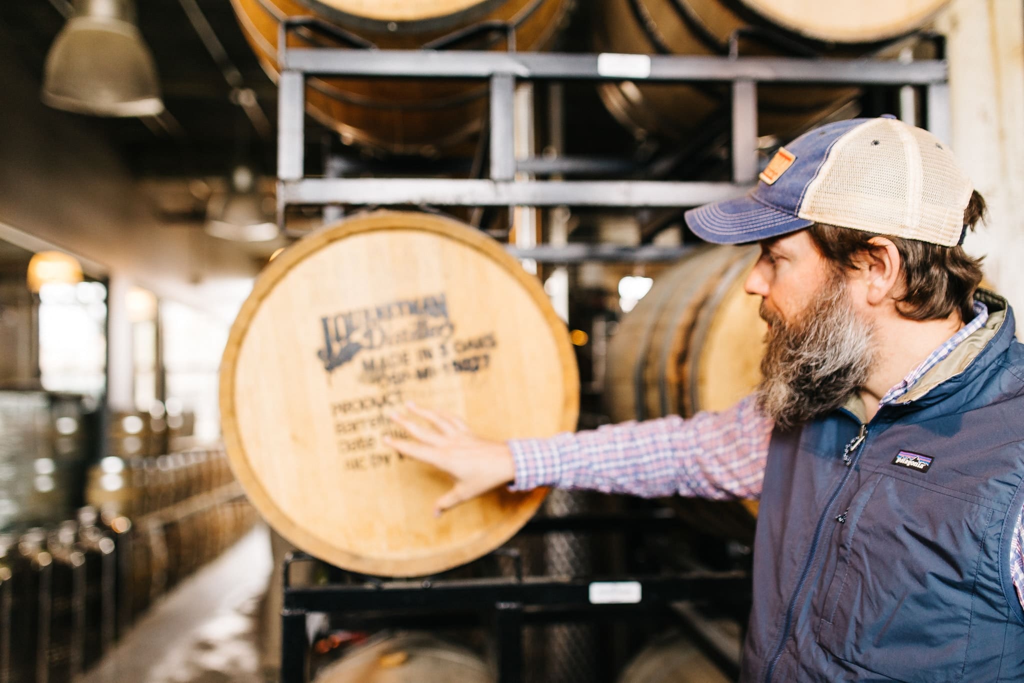 Man Working in Journeyman Distillery