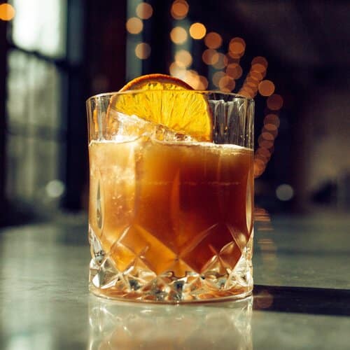 Fig Old Fashioned Rye Whiskey Cocktails Journeyman Distillery