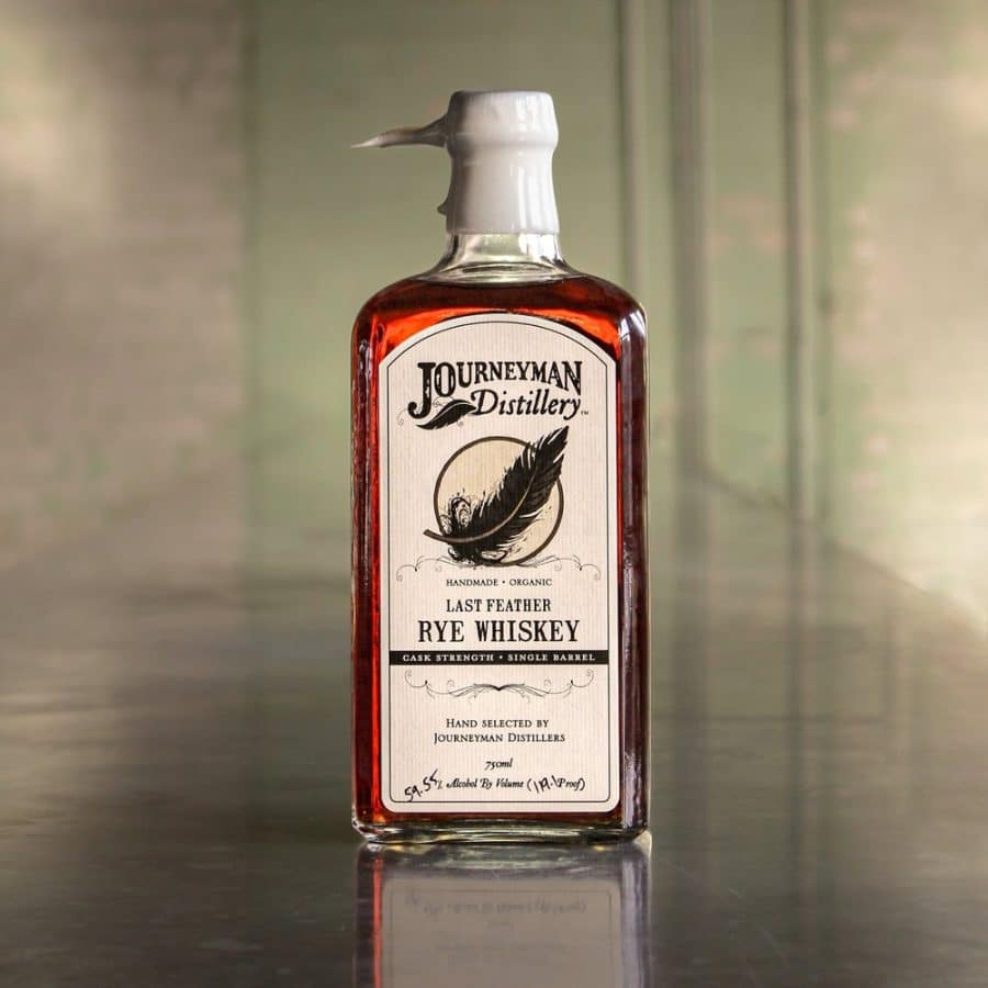 “Batch #1 Last Feather Rye Cask Strength Single Barrel Release”